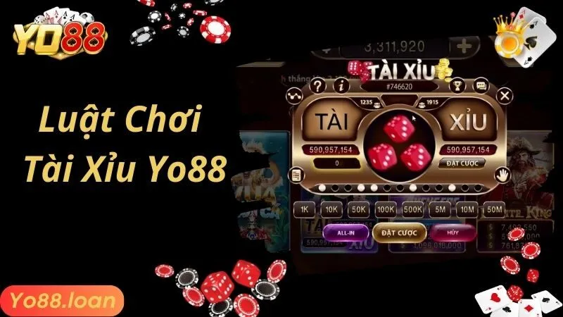 Cách chơi tài xỉu Yo88 nắm chắc quy luật game
