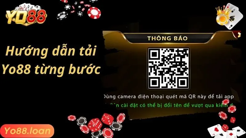 Bước tải app YO88 cho thiết bị di động